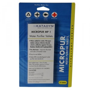 Micropur MP1 Purification Tablets (Package of 30)